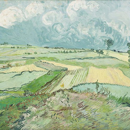 Van Gogh, Wheat Fields after the Rain