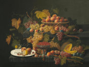 Severin Roesen - Still Life with Fruit, ca. 1854–1855