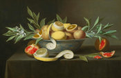 Jacob Fopsen van Es - Still Life with Lemons, Oranges, and Pomegranate, ca. 1660
