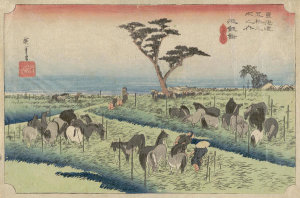 Utagawa Hiroshige - Chiryu, c. 1833-1834