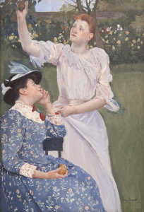 Mary Cassatt - Young Women Picking Fruit, 1897
