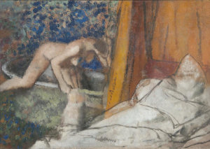 Edgar Degas - The Bath (Le bain), ca. 1895