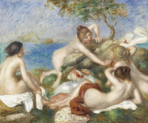 Pierre-Auguste Renoir - Bathers with Crab, ca. 1890-1899