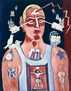Marsden Hartley - Sustained Comedy, 1939