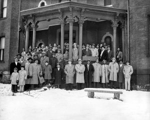 Charles "Teenie" Harris - Alpha Phi Alpha fraternity, 3046 Centre Avenue, Hill District, 1950-1965