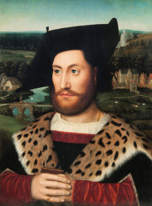 Ambrosius Benson - Portrait of a Man Holding a Book, ca. 1530