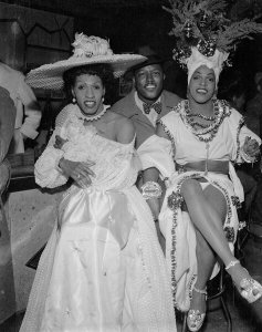 Charles "Teenie" Harris - Group portrait with "Gilda" and "Junie" Turner, ca. 1945–1955