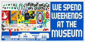 Carnegie Museum of Art - Poster for The Art Connection (TAC), Saturday Creative Art Classes, 1983