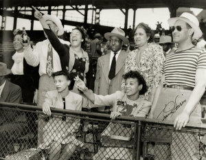 Charles "Teenie" Harris - Spectators at Forbes Field, Pittsburgh, PA, ca. 1944