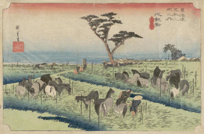 Utagawa Hiroshige - Chiryu, c. 1833-1834