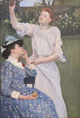 Mary Cassatt - Young Women Picking Fruit, 1897