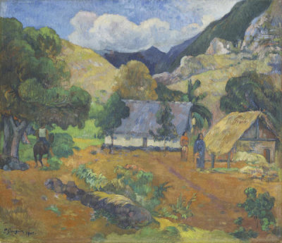 Paul Gauguin - Landscape with Three Figures, 1901