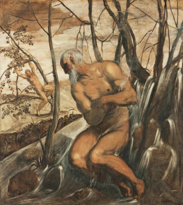 Jacopo Rubusti (called Tintoretto) - Allegory of Winter and Autumn, ca. 1575-1585