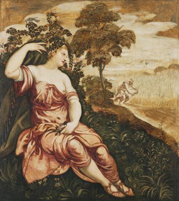 Jacopo Rubusti (called Tintoretto) - Allegory of Spring and Summer, ca. 1575-1585