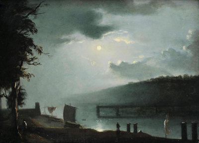 Russell Smith - Old Monogahela Bridge, ca. 1832