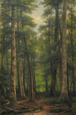 George Hetzel - Landscape (Trees), 1889