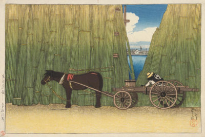 Kawase Hasui - Komagata Embankment (Komagatagashi), 1919